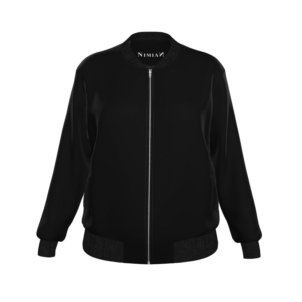 NimiaN Noir Bomber Jacket