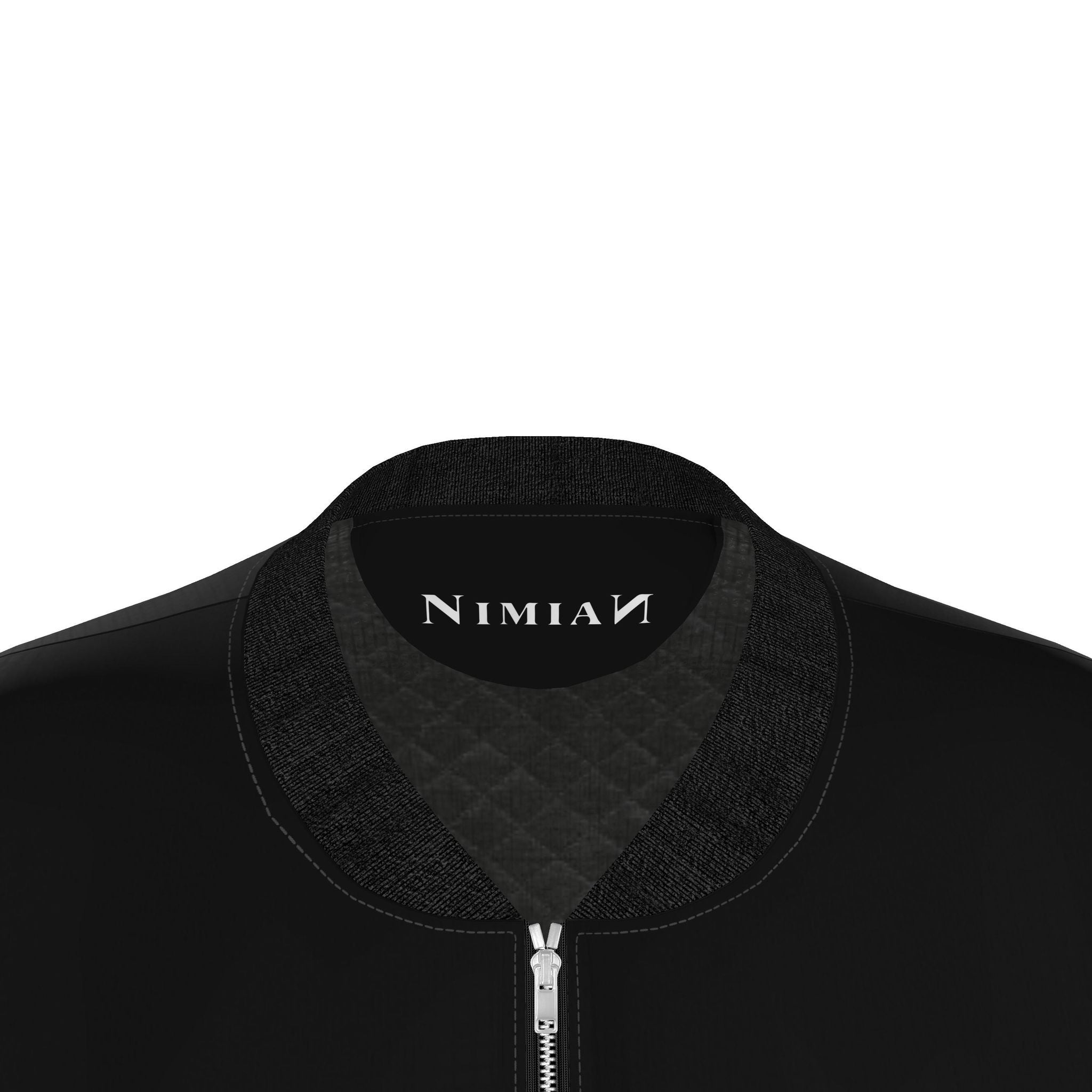 NimiaN Noir Bomber Jacket