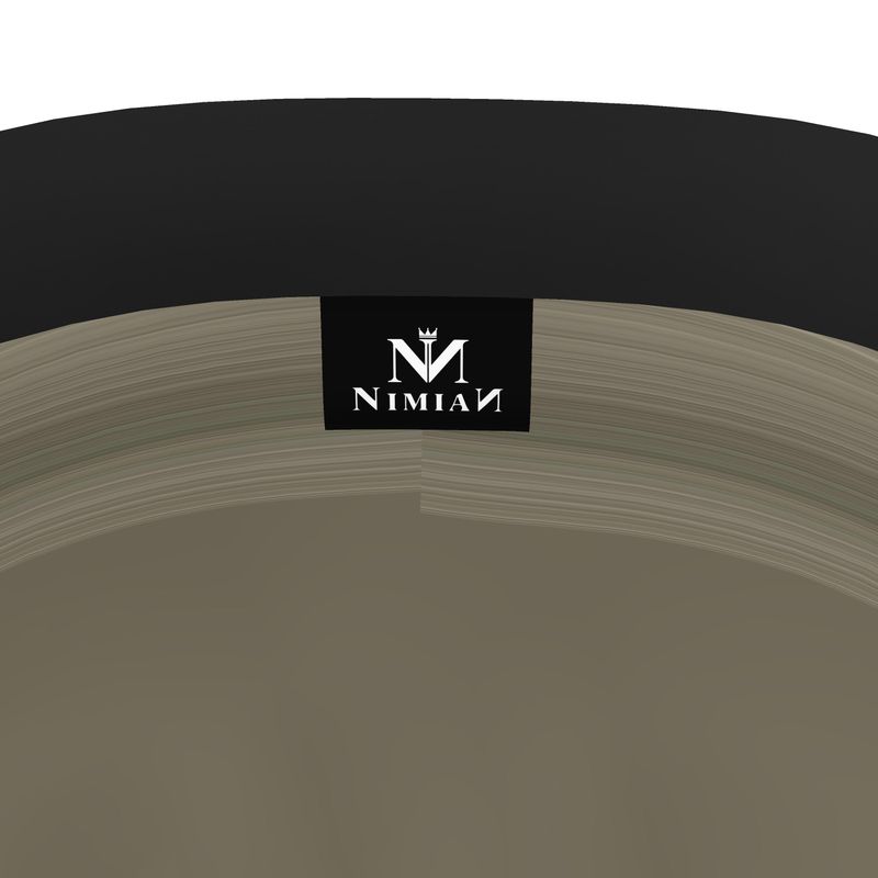 NimiaN Noir Houndstooth Midi Skirt (A-Line)