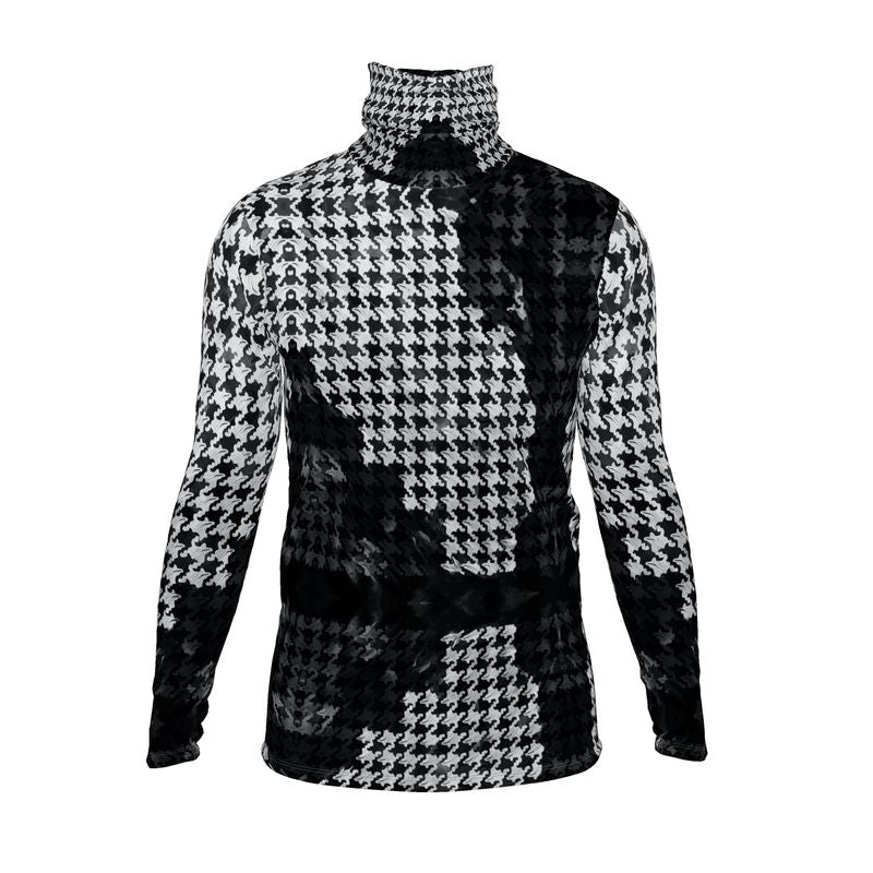 Mens Slim Fit Roll Neck