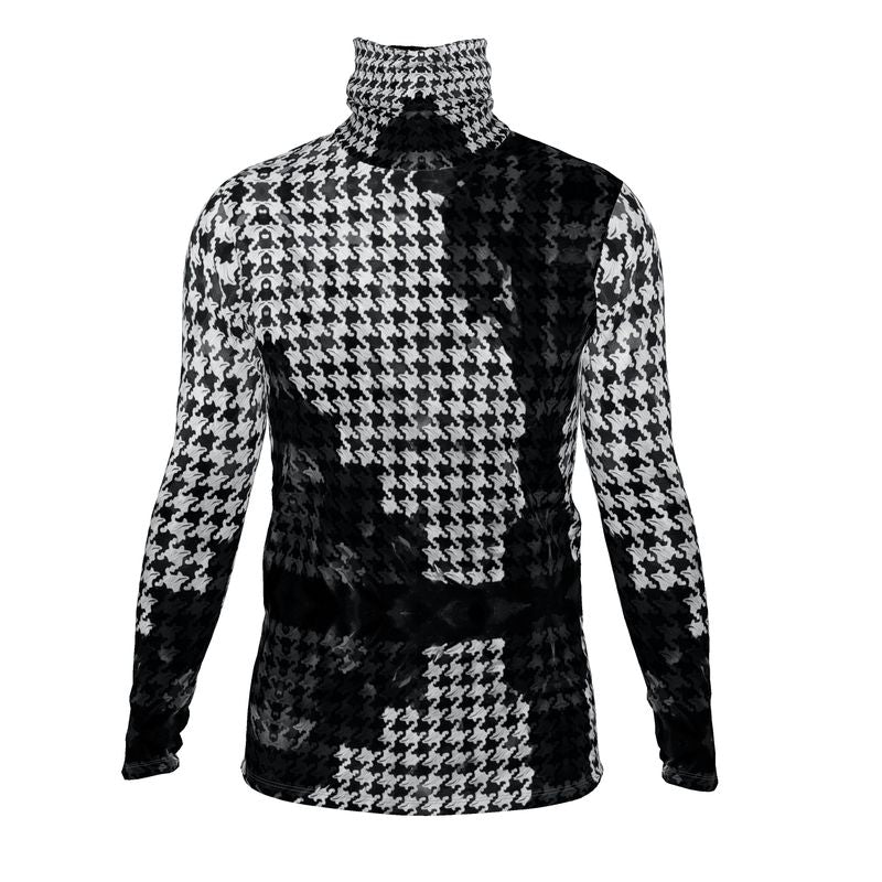 Mens Slim Fit Roll Neck