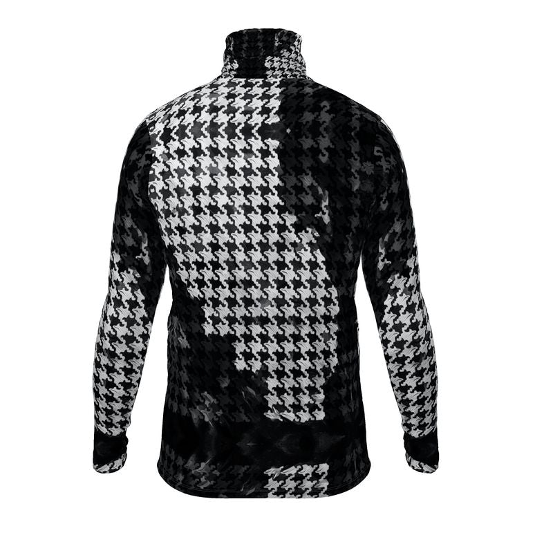 Mens Slim Fit Roll Neck