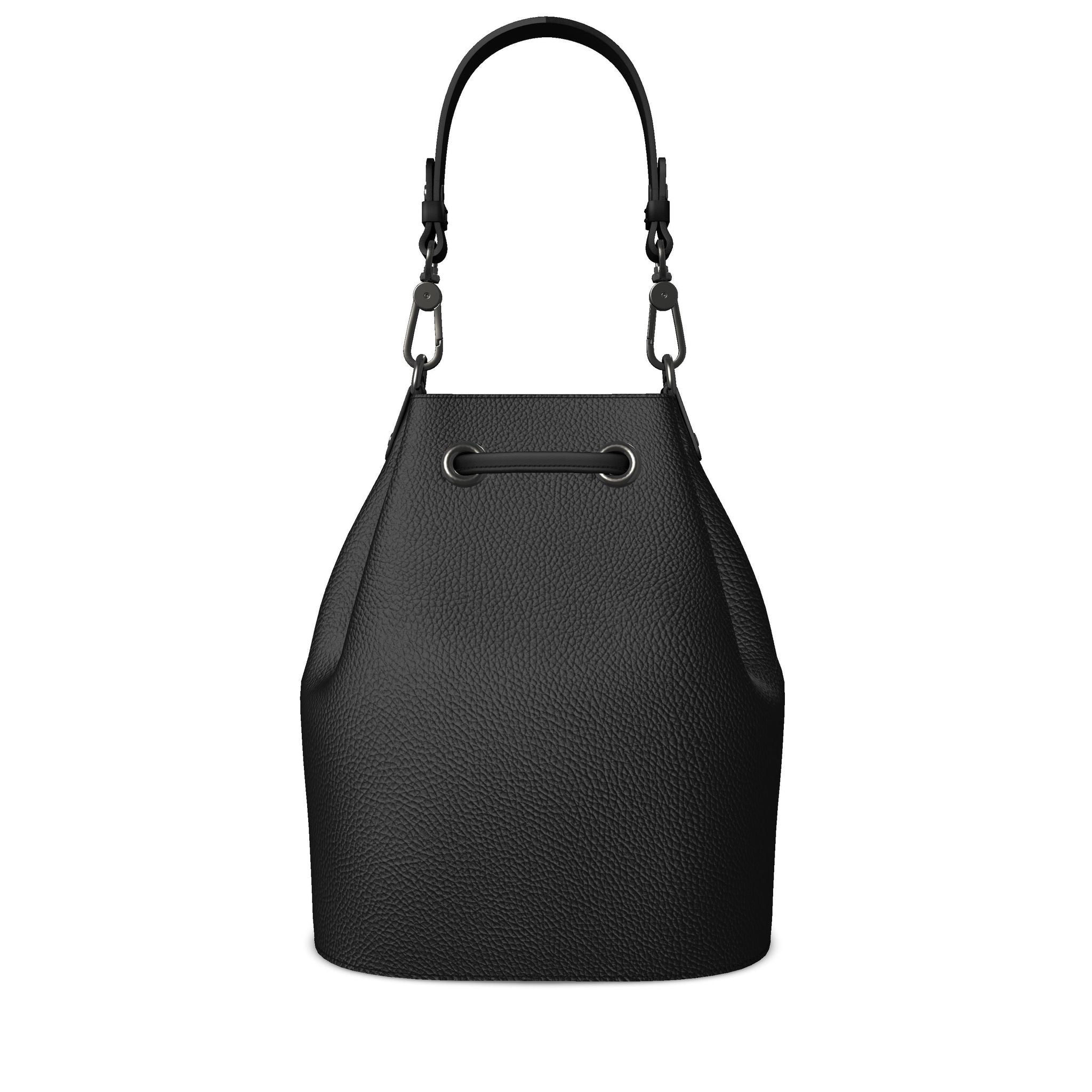 NimiaN Nocturne Nappa Leather Bucket Bag