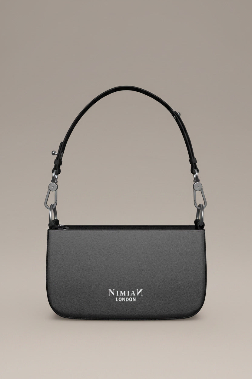 NimiaN Arca Noctis Nappa Leather Zip Box Bag