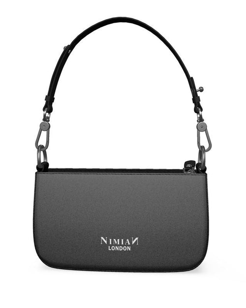 Black Zip Box Bag