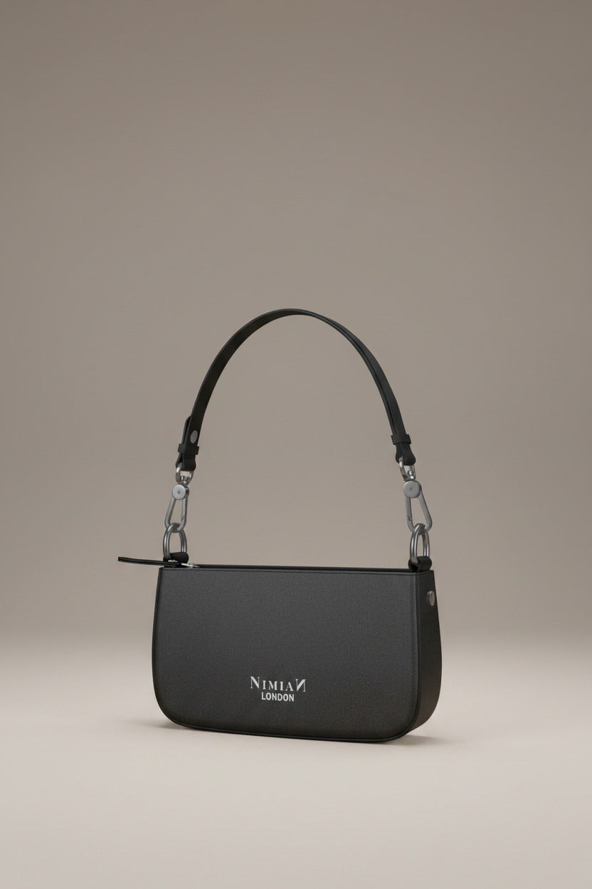 NimiaN Arca Noctis Nappa Leather Zip Box Bag