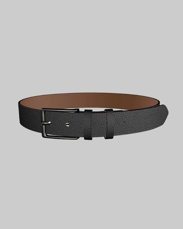 Black Leather Belt
