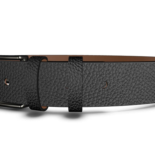 Black Leather Belt