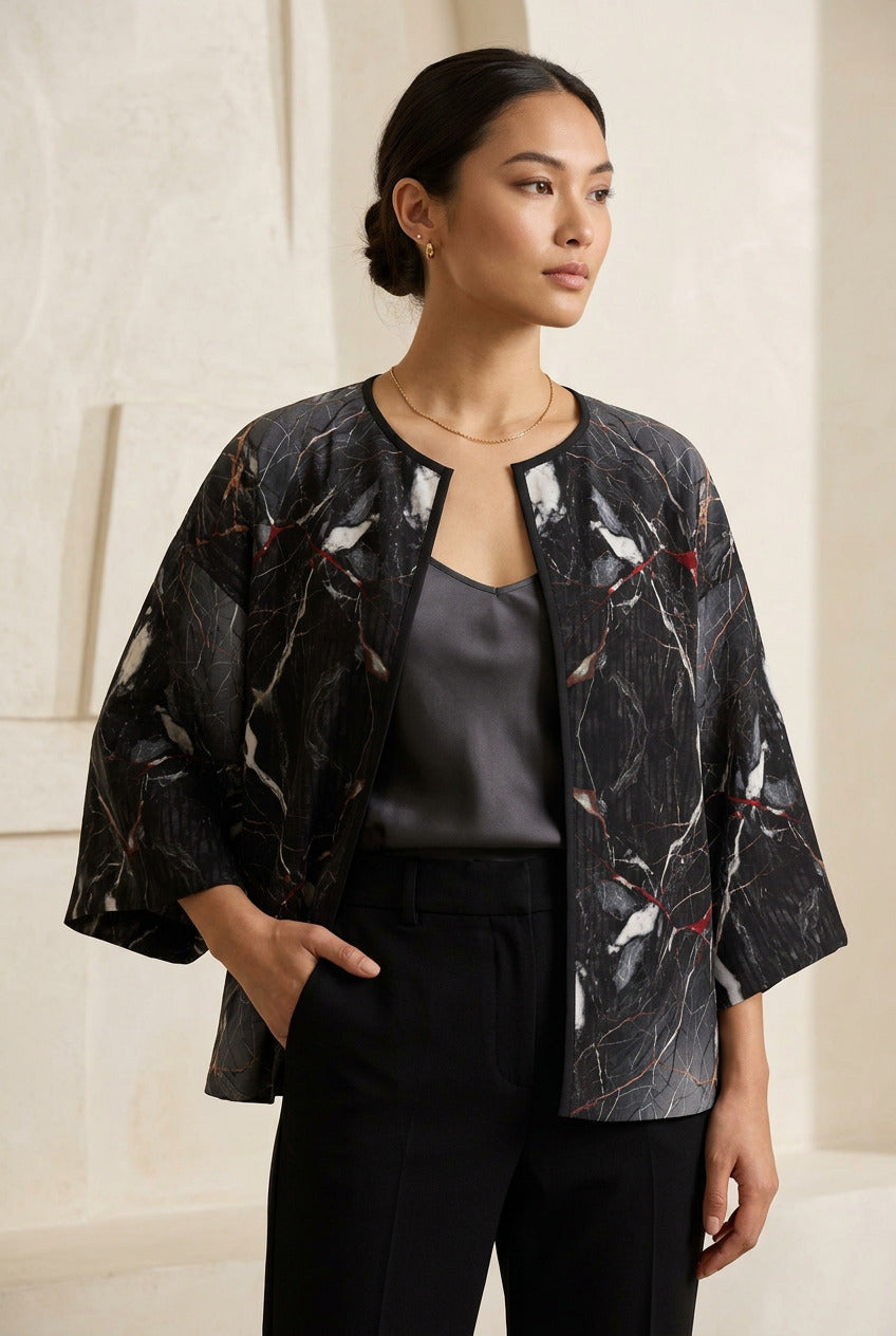 NimiaN Marmora Noctis Kimono Jacket