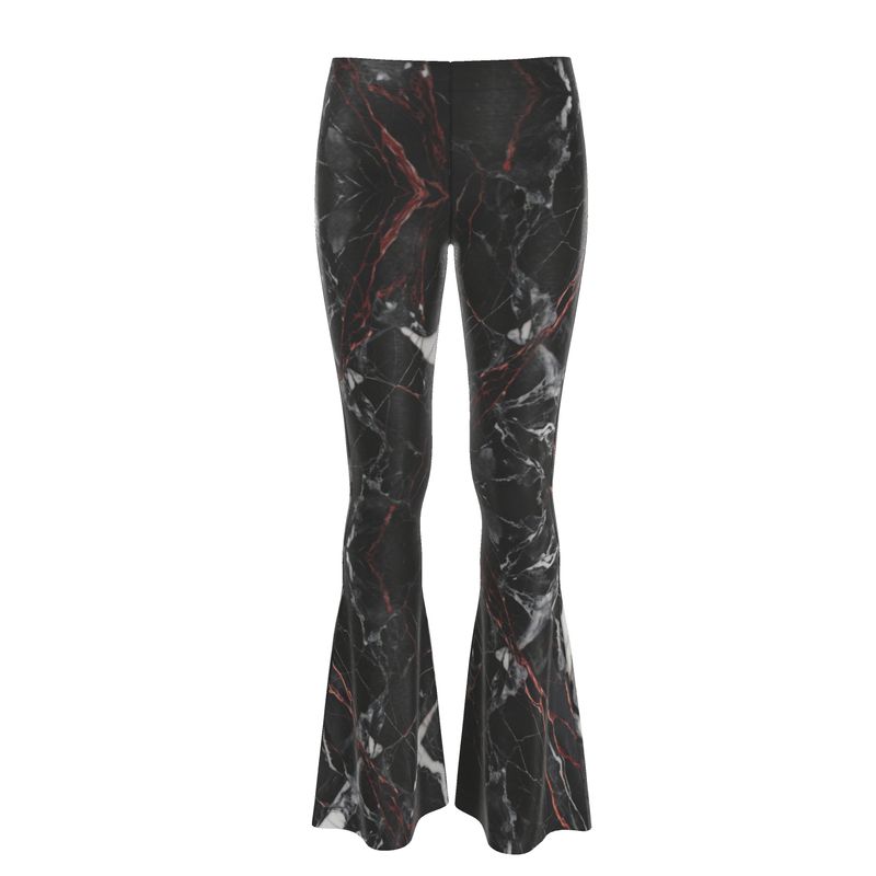 High Waisted Flared Leggings