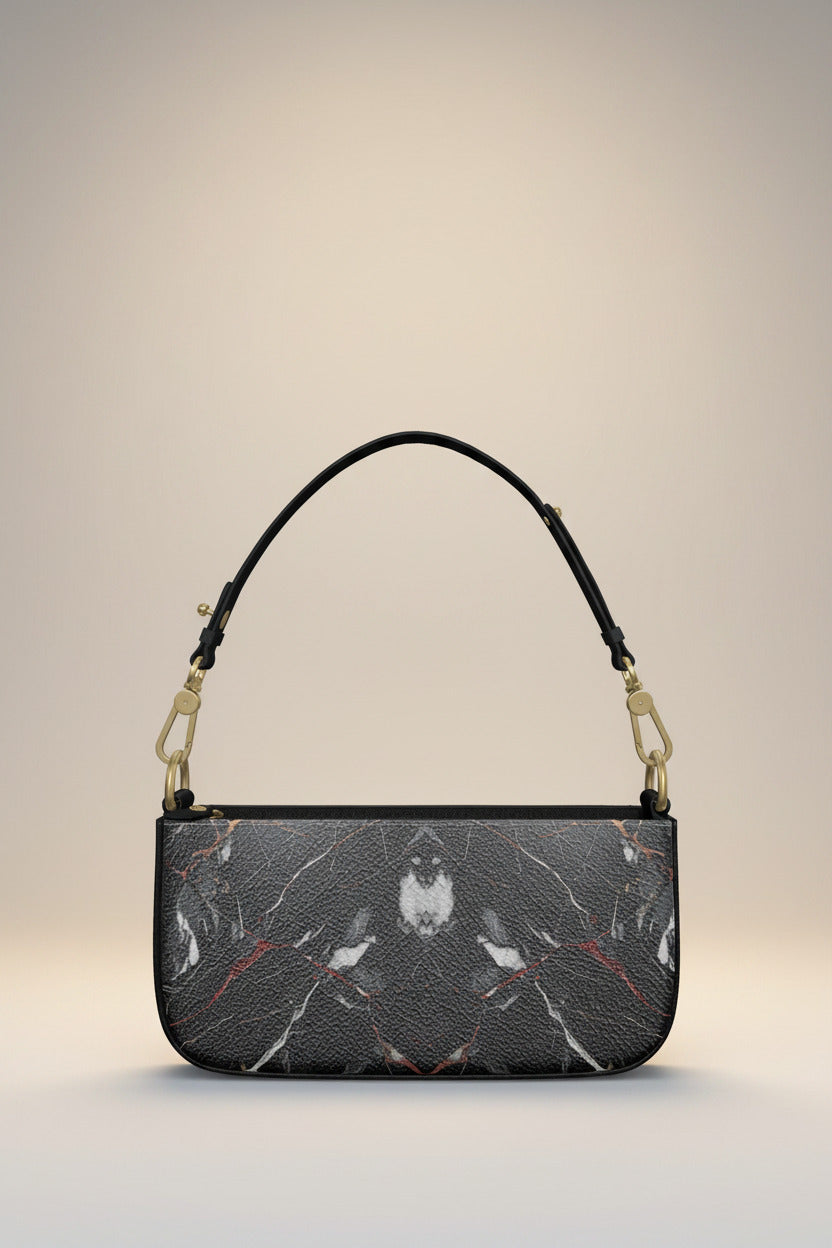 NimiaN Marmora Noctis Nocturne Leather Bag