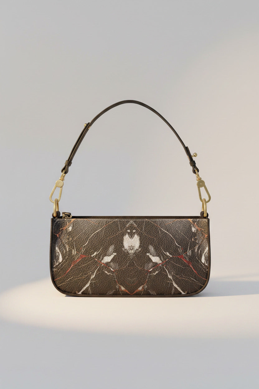 NimiaN Marmora Noctis Nocturne Leather Bag