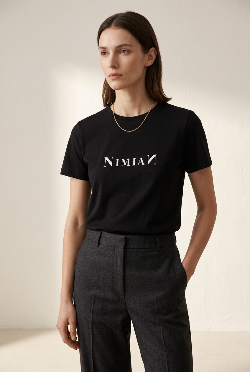 Cut And Sew All Over Print T Shirt