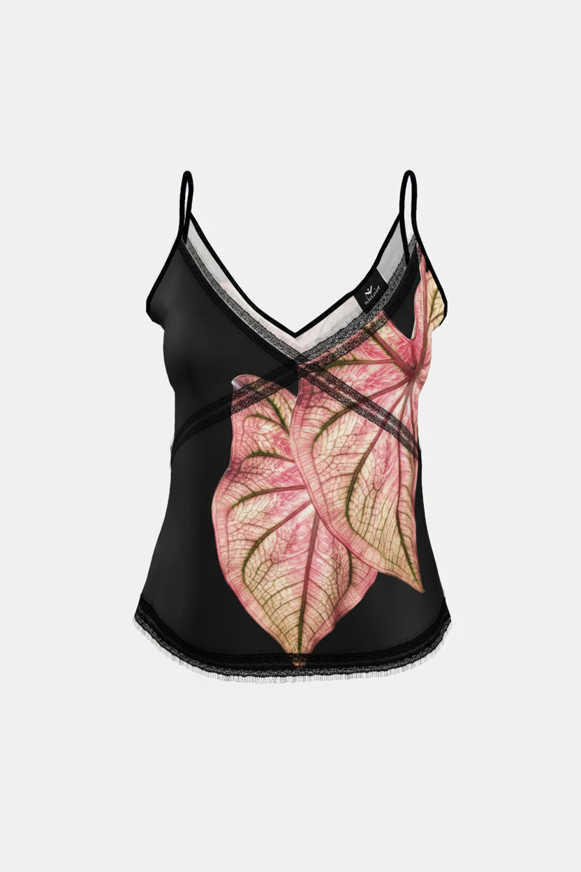 Cami Maxi Caladium Thai Beauty Pattern