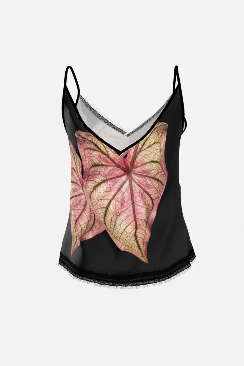 Cami Maxi Caladium Thai Beauty Pattern