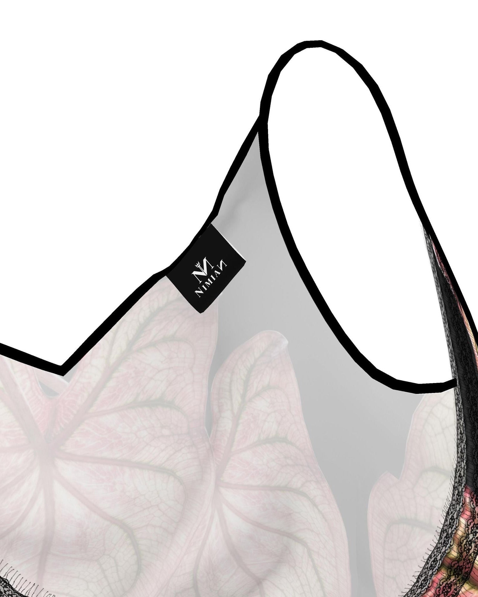 Cami Maxi Caladium Thai Beauty Pattern
