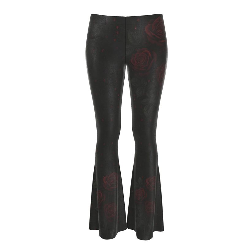 High Waisted Flared Leggings