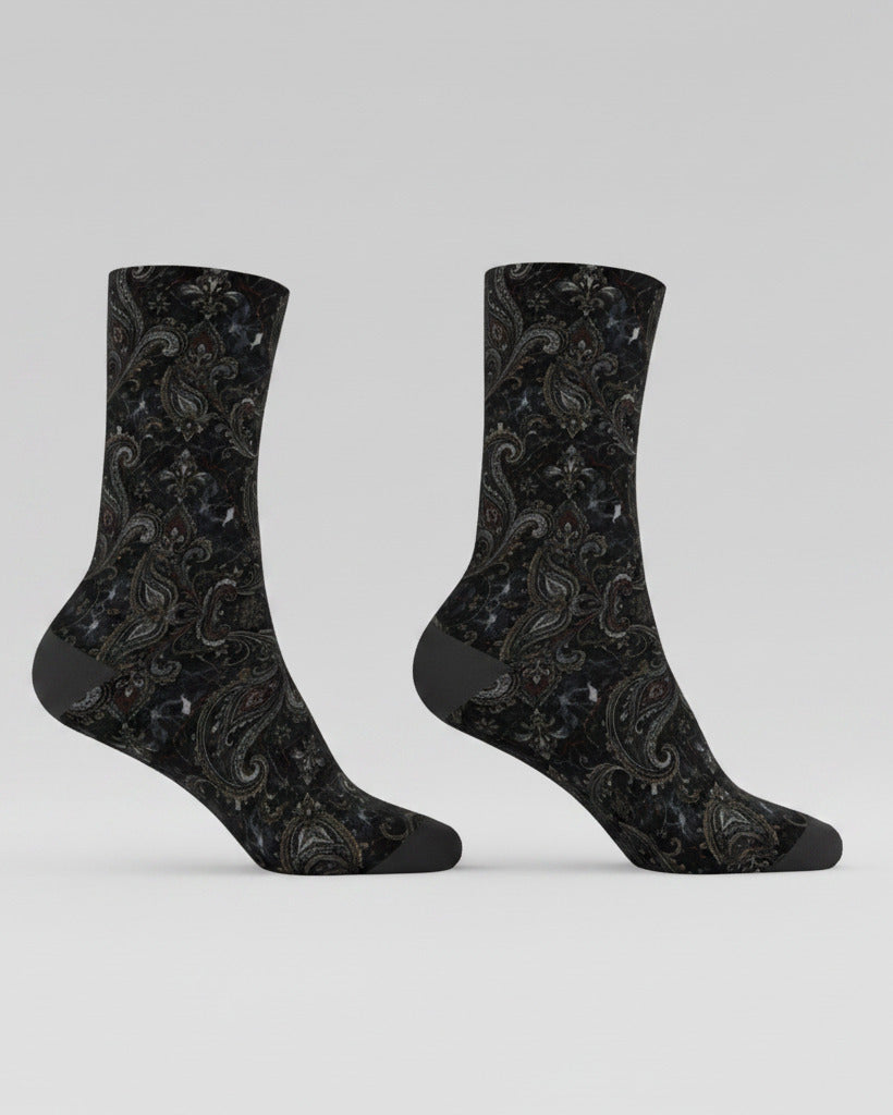 Socks Paisley Pattern