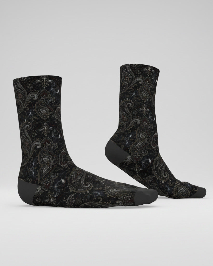 Socks Paisley Pattern