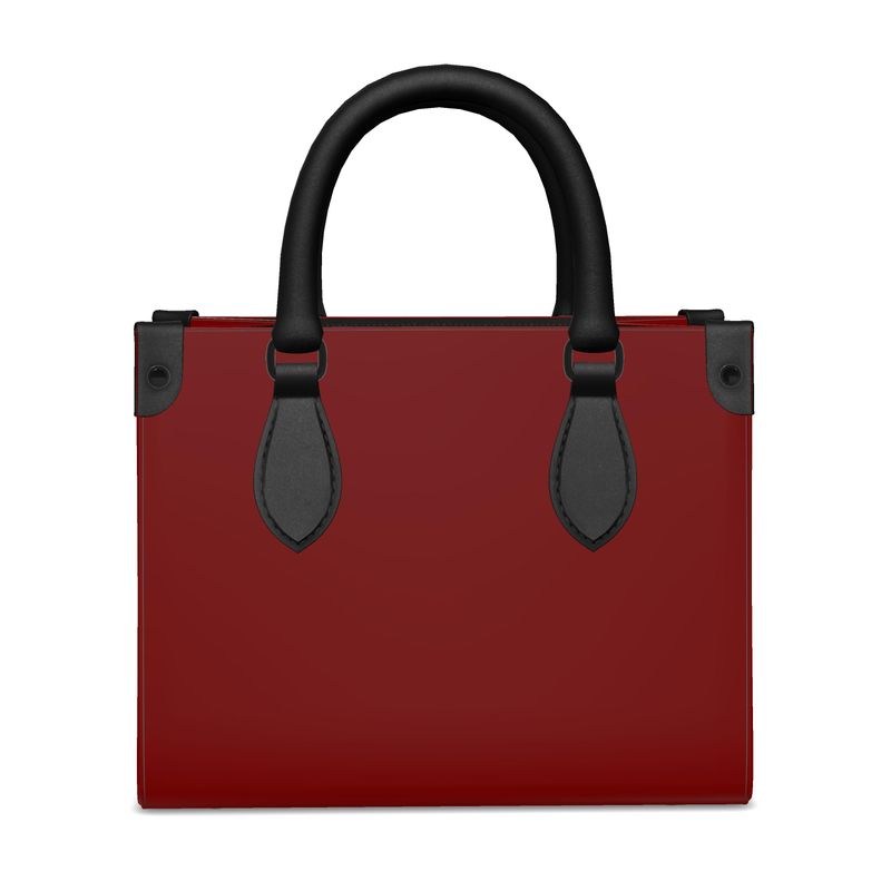 NimiaN Mini Bonchurch Shopper Bag (Red Nappa Leather)