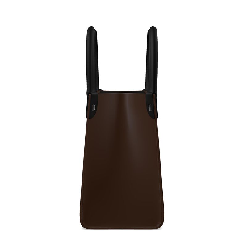 NimiaN Mini Bonchurch Shopper Bag (Brown Nappa Leather)