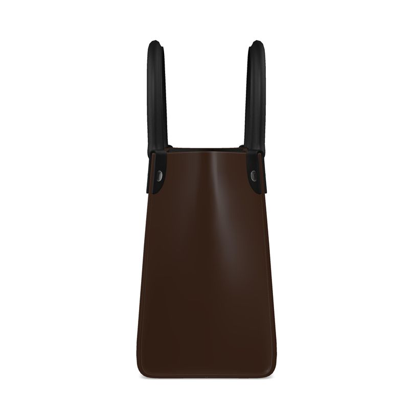 NimiaN Mini Bonchurch Shopper Bag (Brown Nappa Leather)