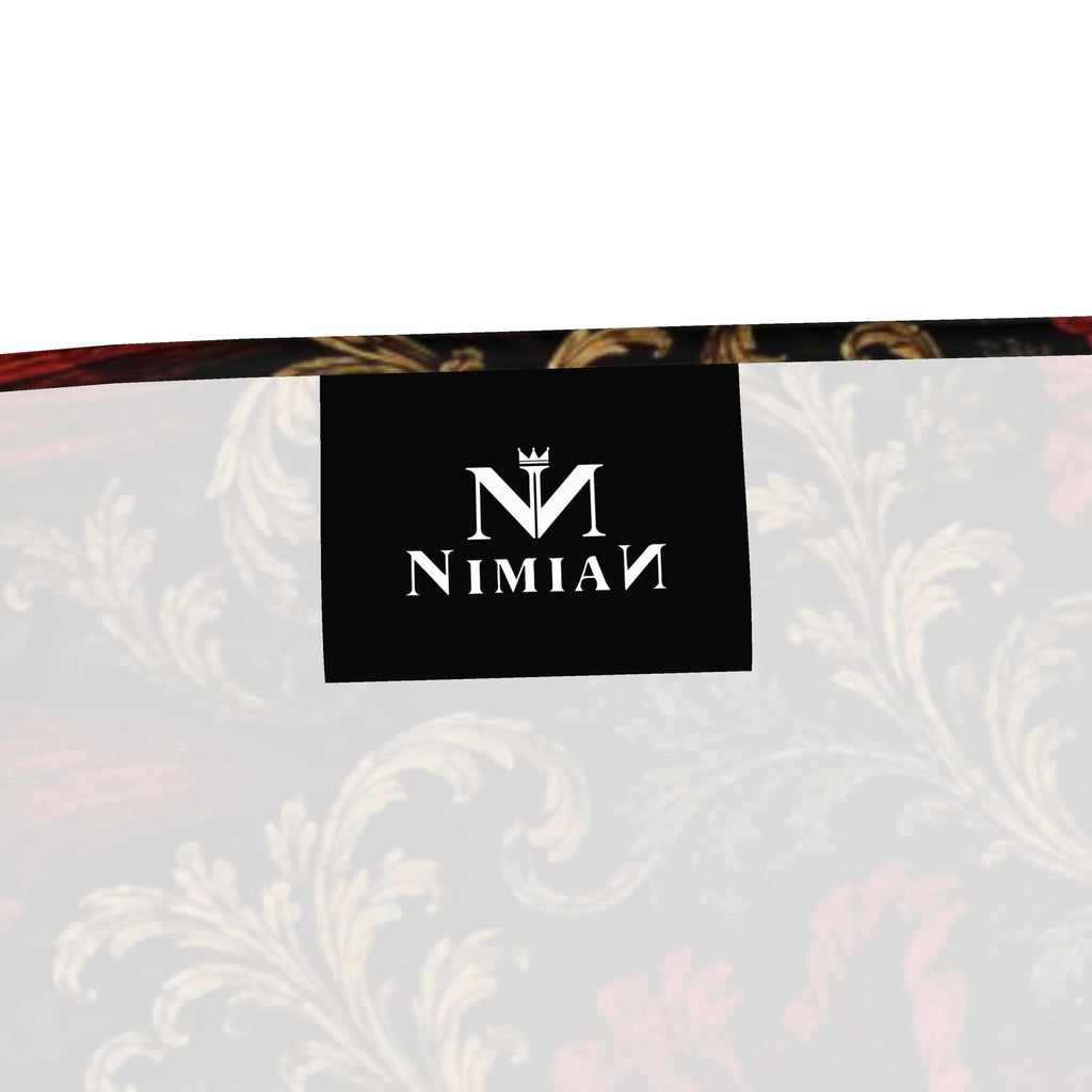 NimiaN Deep Red Bandana Scarf