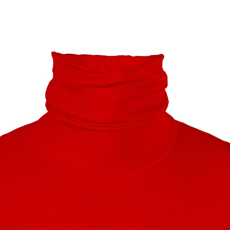 NimiaN Men’s Crimson Roll Neck (Slim Fit)