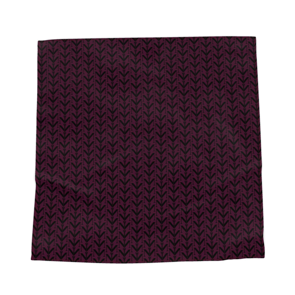 NimiaN Tonal Black Bandana Scarf
