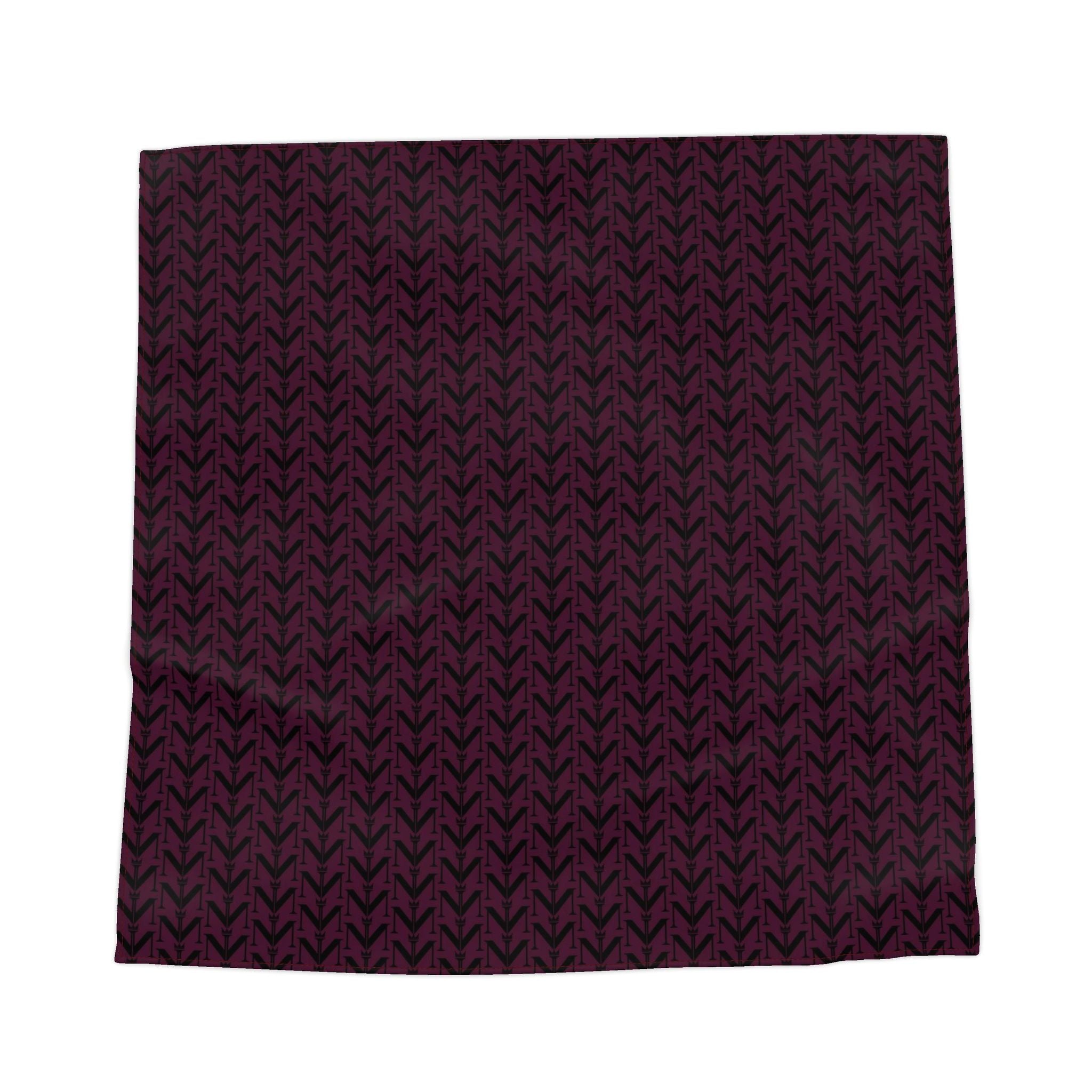 NimiaN Tonal Black Bandana Scarf
