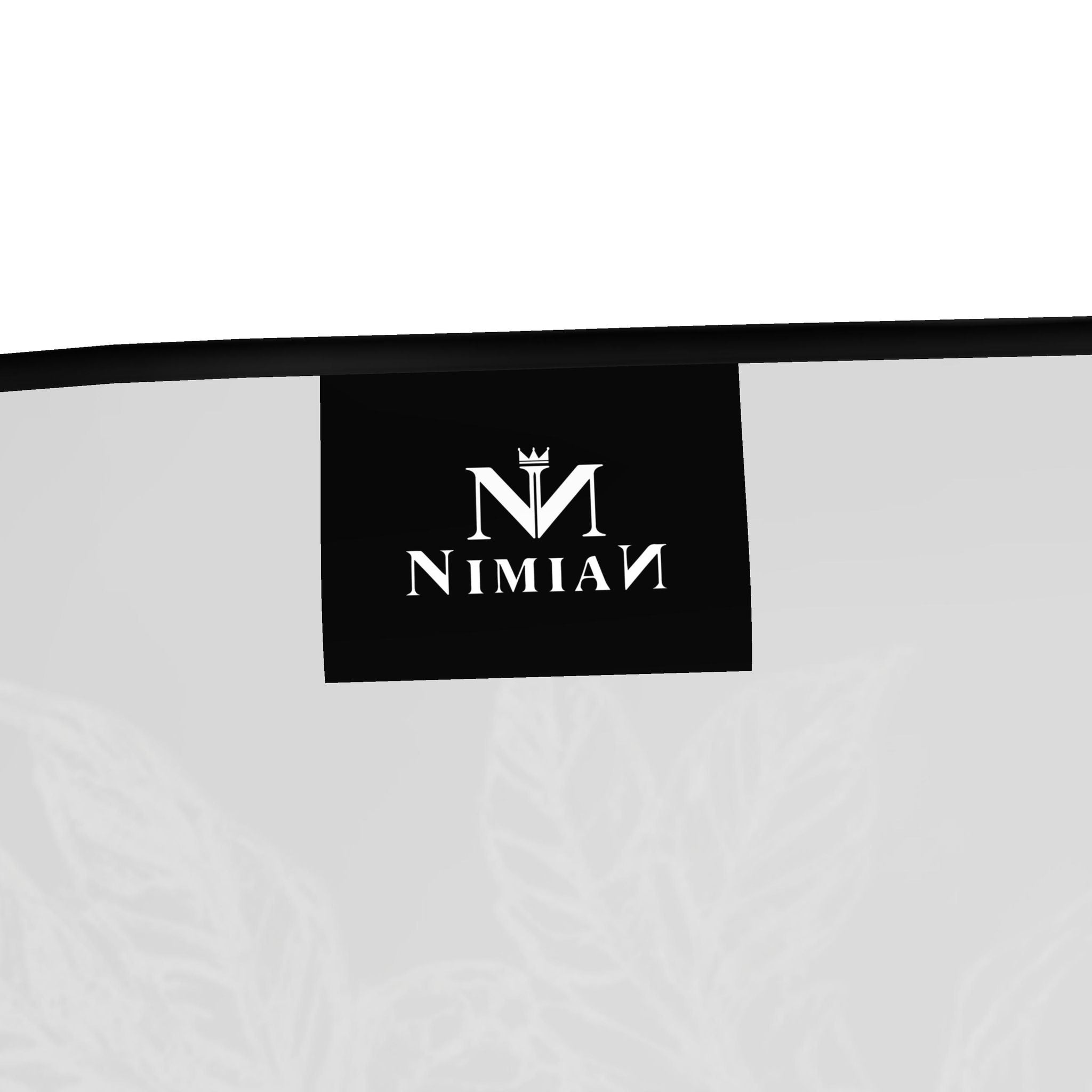 NimiaN Tonal Black Bandana Scarf