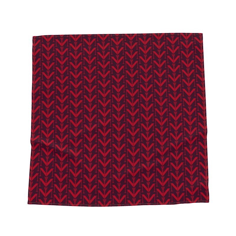 Red Orchid Dragonfly Bandana