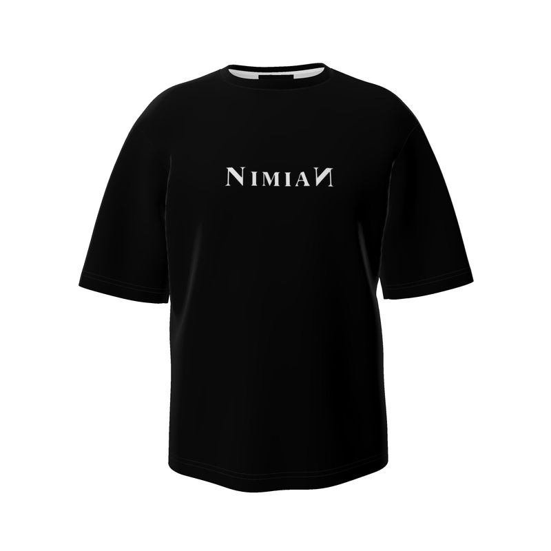 Oversized Black T-Shirt – Unisex Streetwear Fit