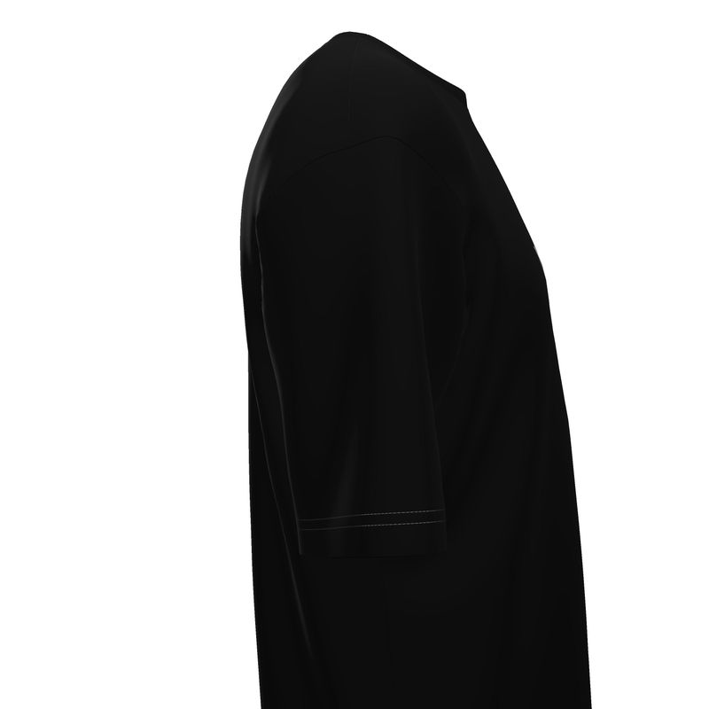 Oversized Black T-Shirt – Unisex Streetwear Fit