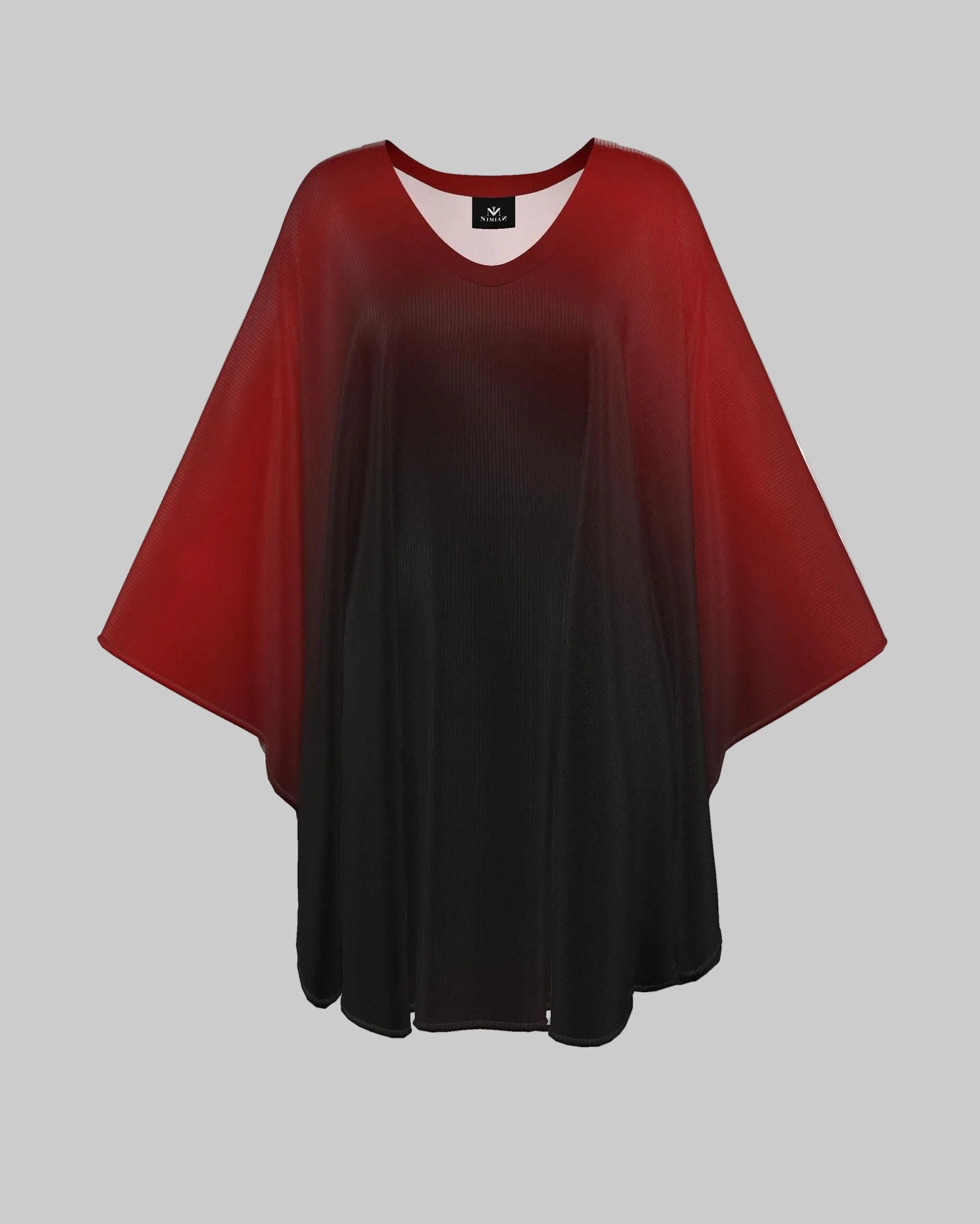Kaftan Gradient Dark Red