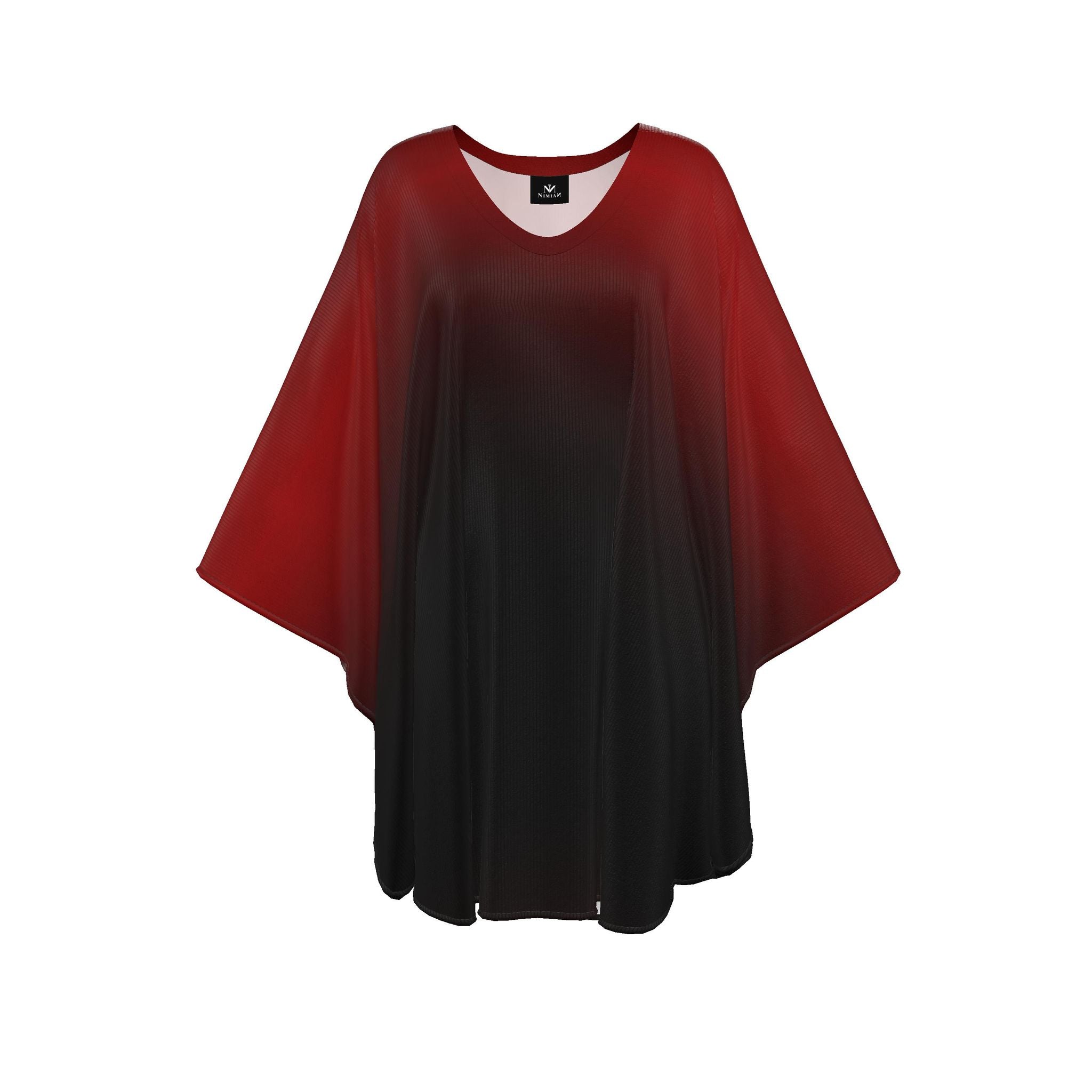 Kaftan Gradient Dark Red