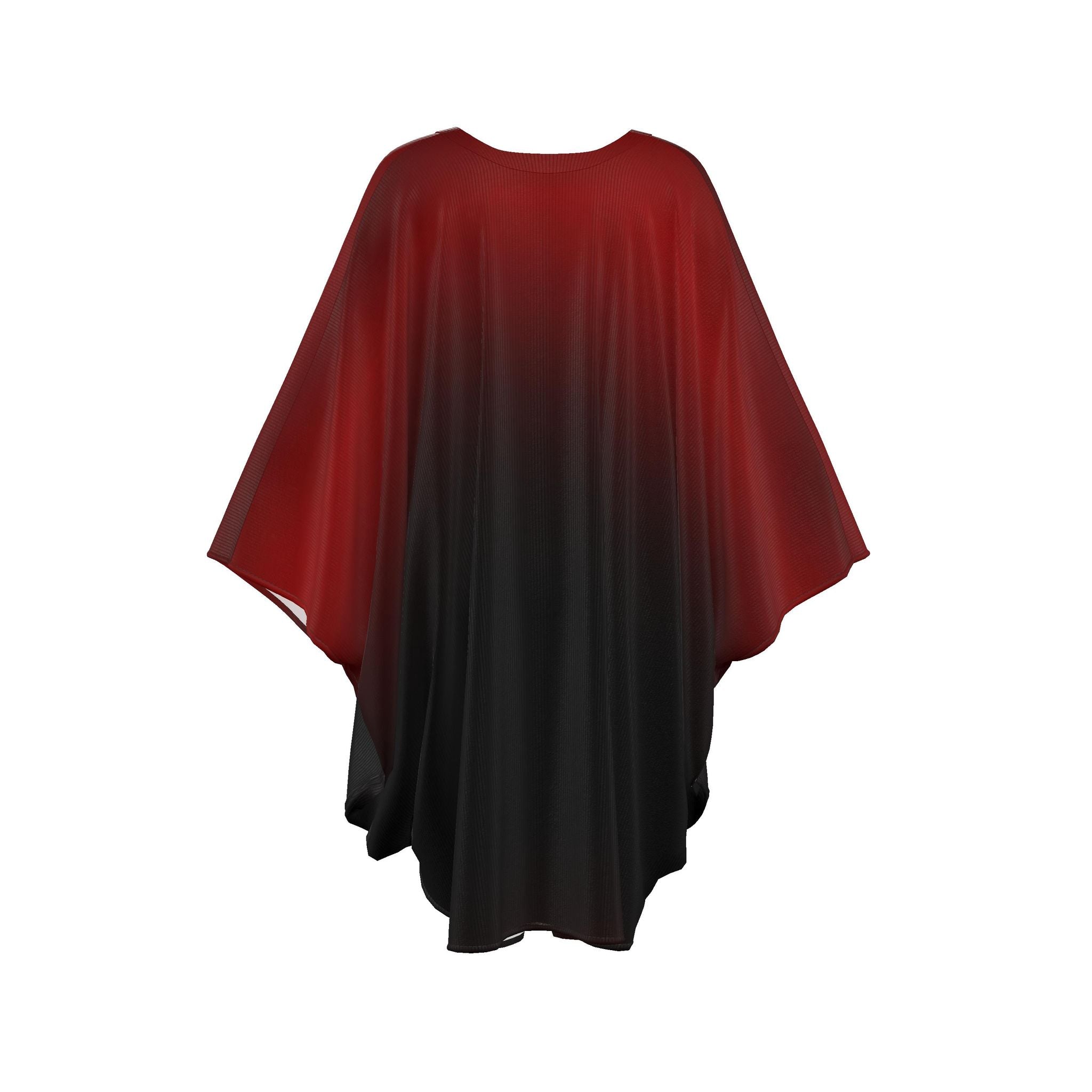 Kaftan Gradient Dark Red