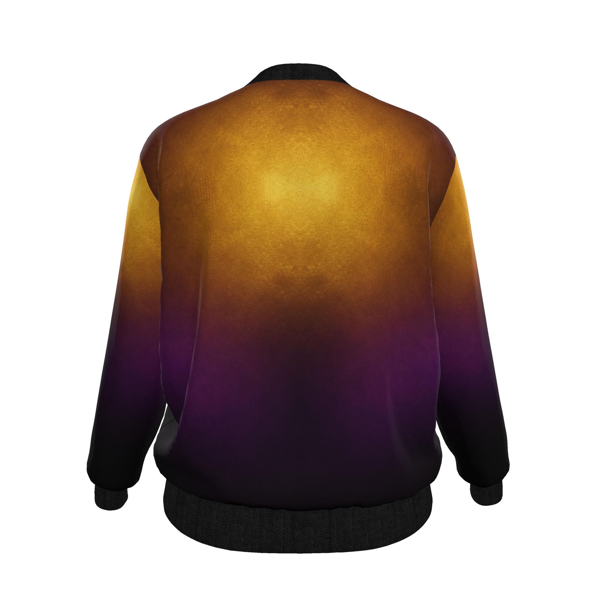 Ladies Bomber Jacket Gradient Dark Grape