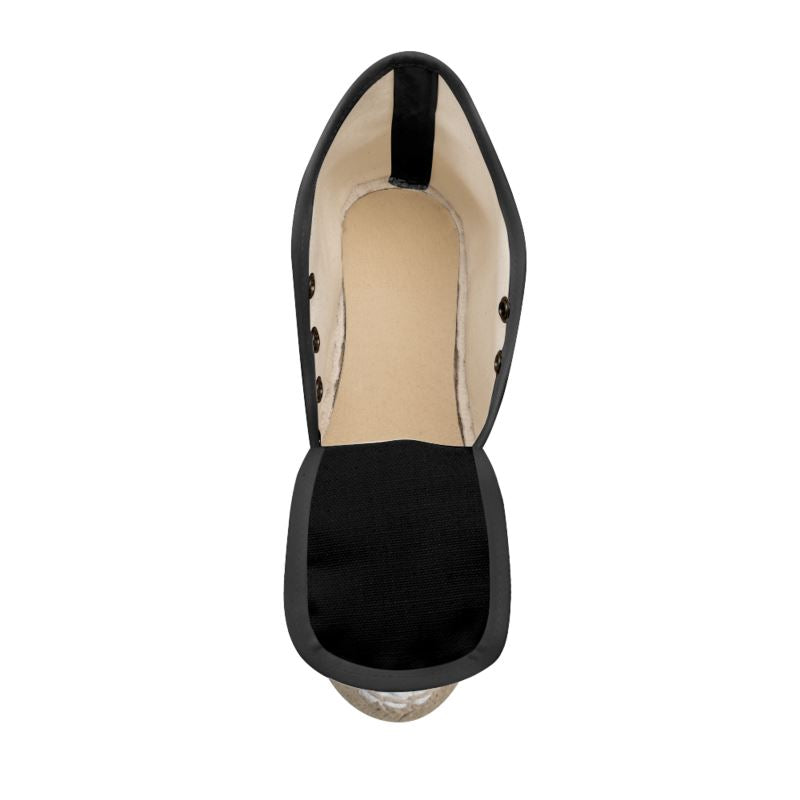Ladies Wedge Espadrilles Black