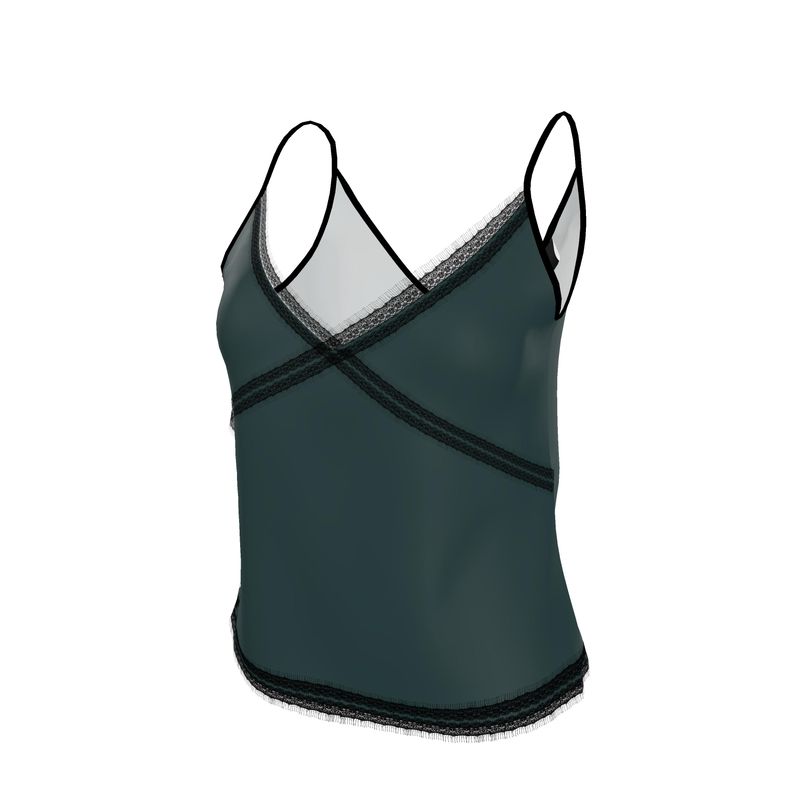 Cami dark blue-green