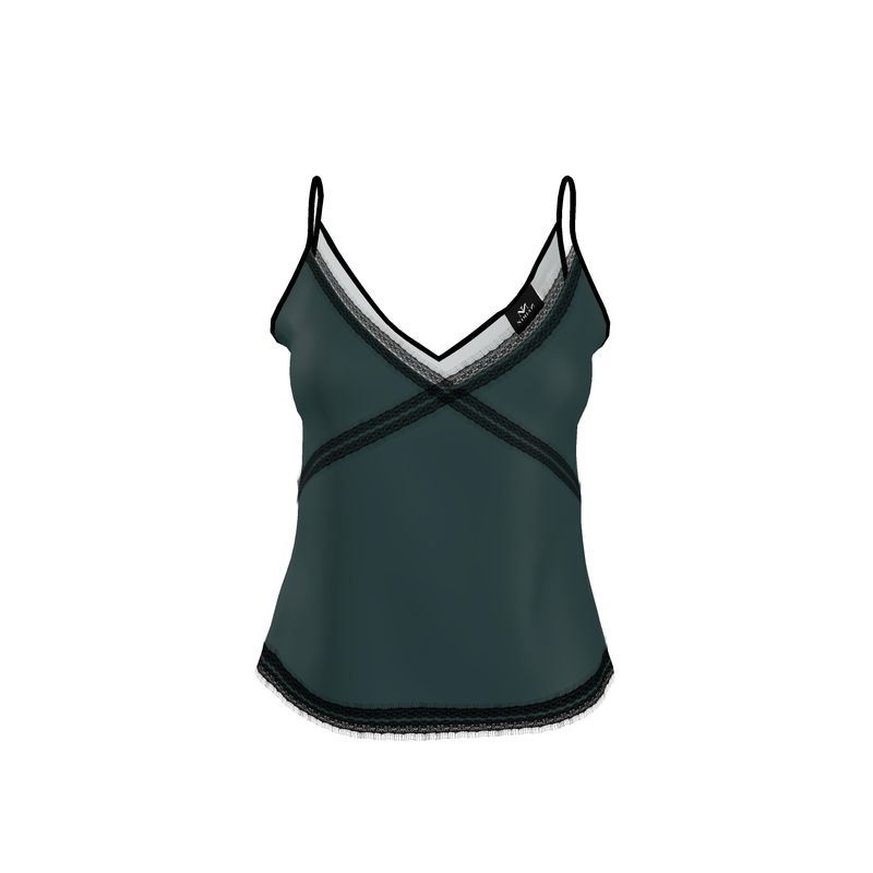 Cami dark blue-green