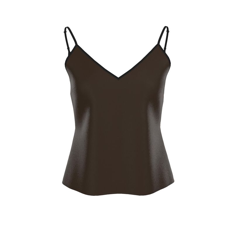 Strappy Camisole Dark Brown