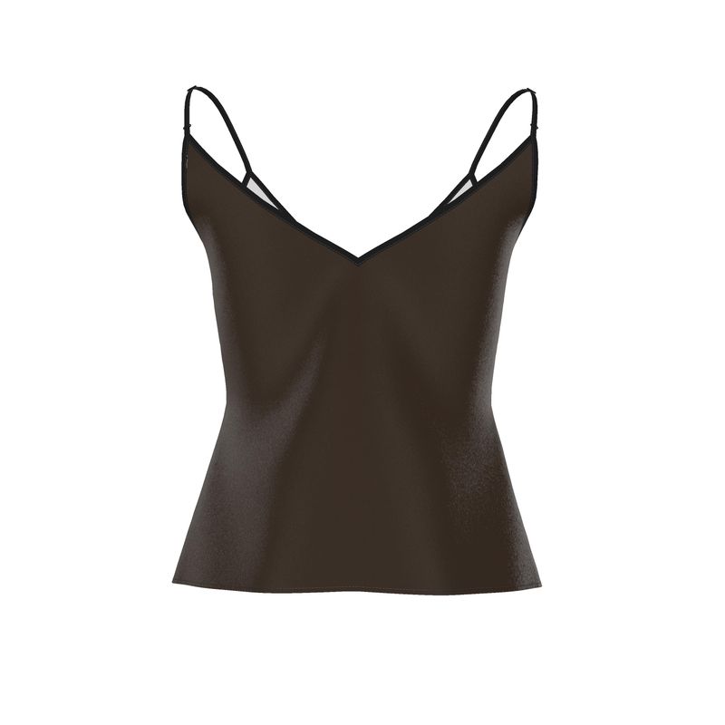 Strappy Camisole Dark Brown