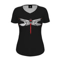 Red slim fit Womens T-Shirt