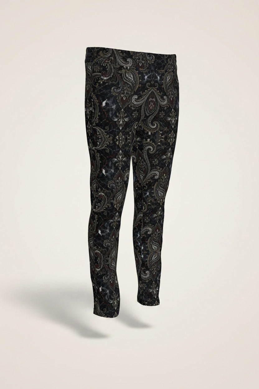 NimiaN Men’s Paisley Stripe Track Pants