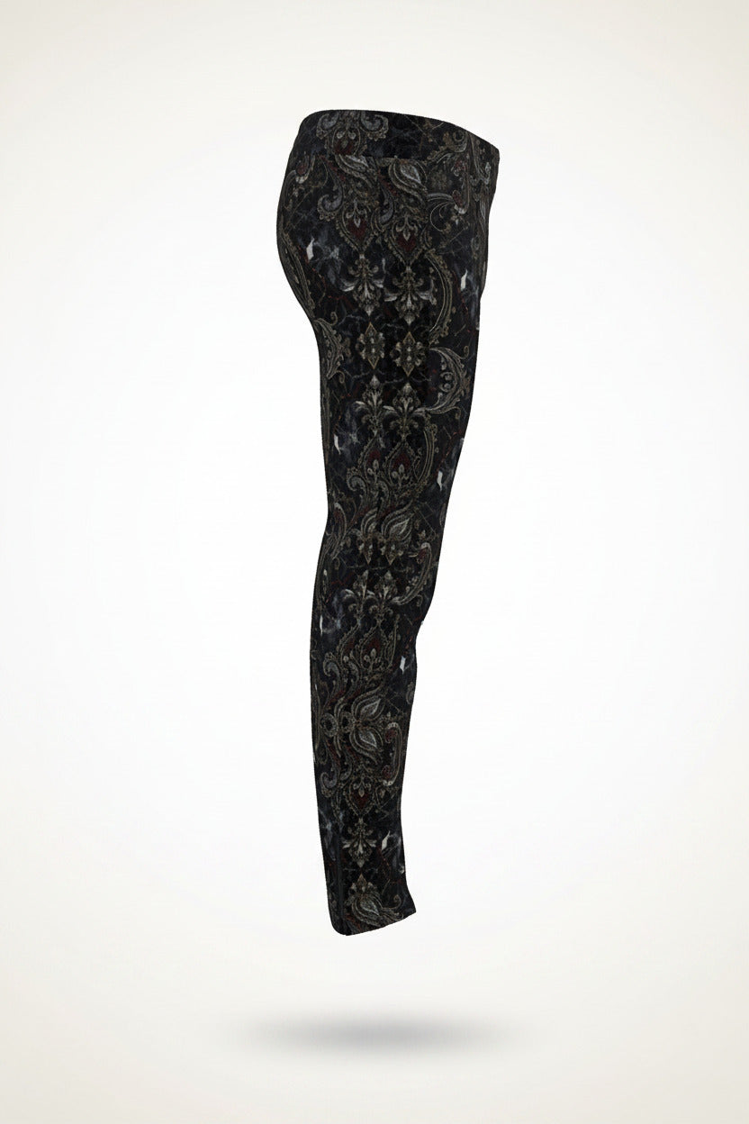NimiaN Men’s Paisley Stripe Track Pants