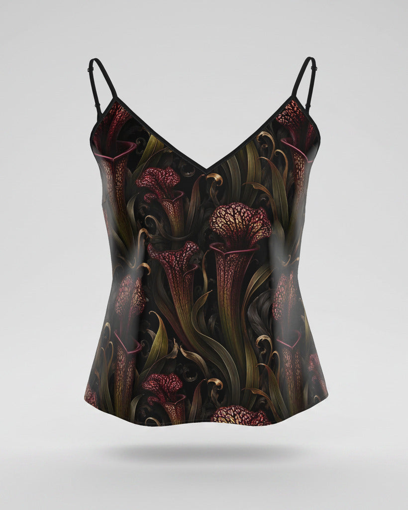 Strappy Camisole Sarracenia Pattern
