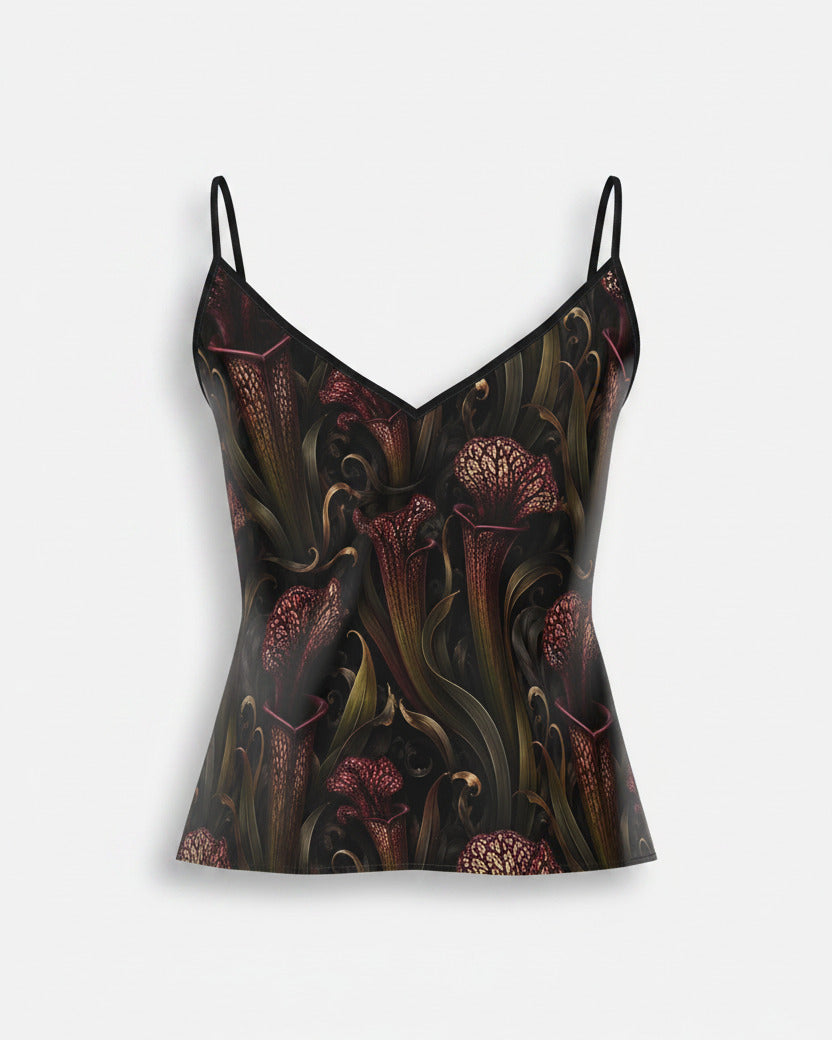 Strappy Camisole Sarracenia Pattern