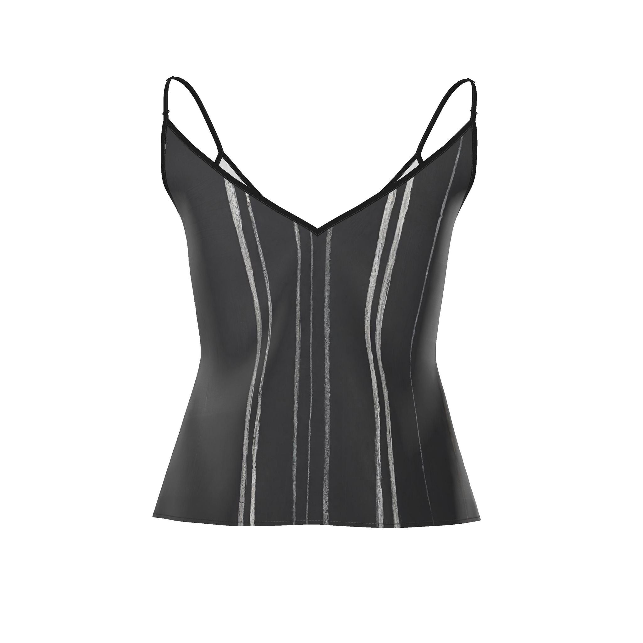 Strappy Camisole White Stripes