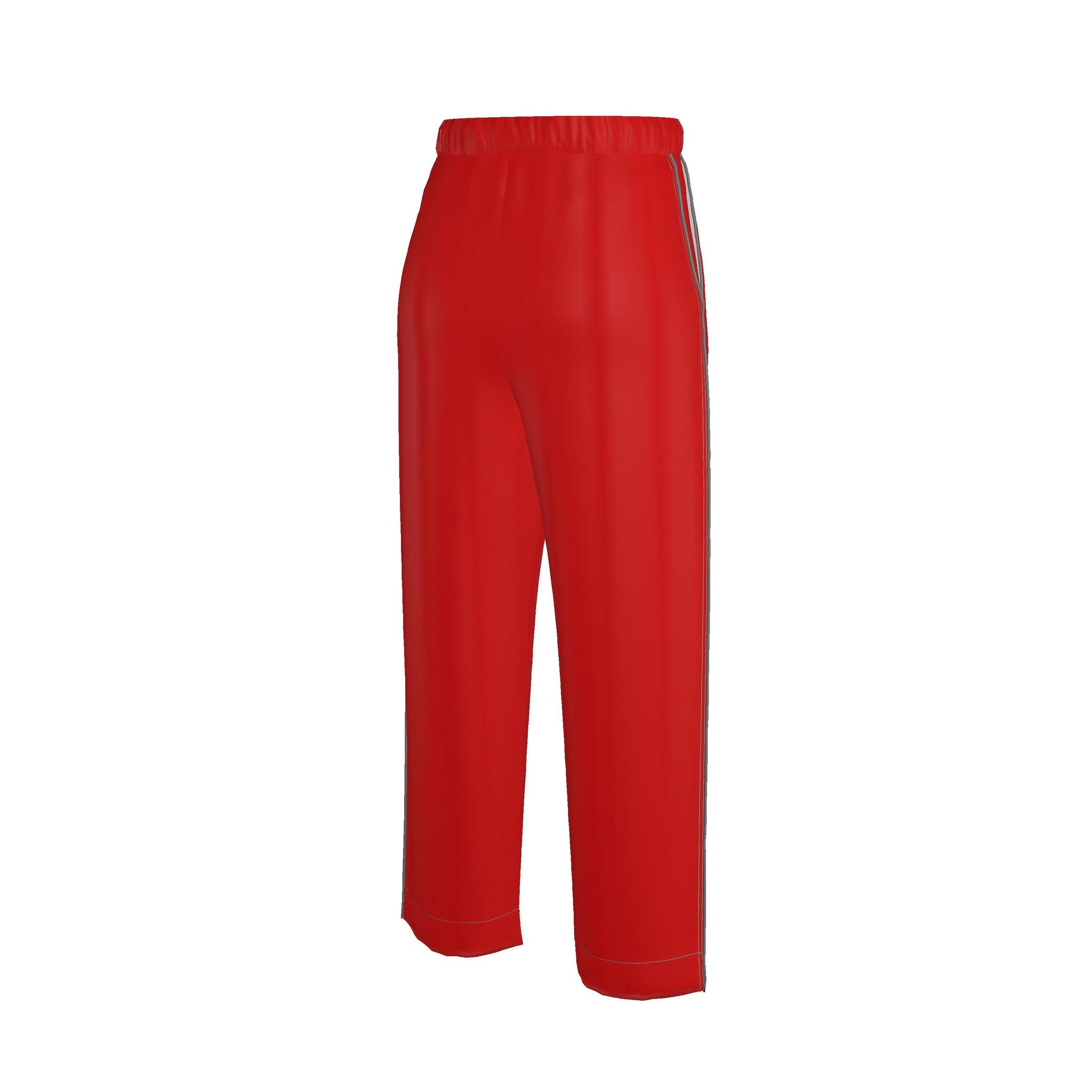 Womens Luxury Pyjama Red Trousers